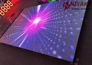 China SMD3528 6.25mm Disco Dance Floor Rental Full Color IP65 500mm × 500mm factory