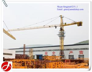 China new type 8t QTZ100(5020) fixed Tower Crane for building factory