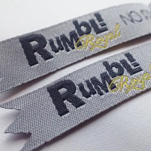 China Sew On Hot Cut CMYK Screen Printing Clothing Labels factory