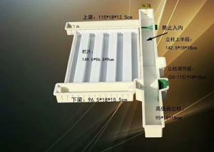 China Plastic Concrete Fence Panel Moulds Smooth Surface High Strength Abrasion Resistance factory