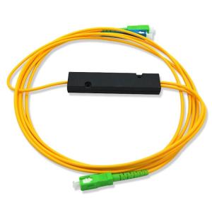 China ABS PLC Fiber Optic Splitter 1x2 Sc Apc with Low Return Loss factory