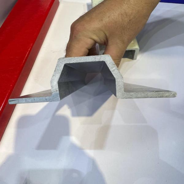 China Customized FRP Irregular Shape Profile For High Strength Composite factory