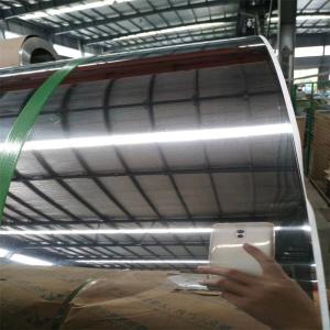 China Mirror Finish 304 Stainless Steel Cold Rolled Coils ASTM EN 3.1 1219mm factory