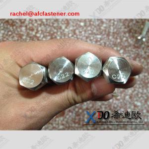 China 904L hexagon head bolt din1.4539 uranus B6 uns n08904 factory