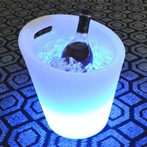 China Portable Illuminated Ice Bucket , Waterproof LED Ice Bucket Party Cooler factory
