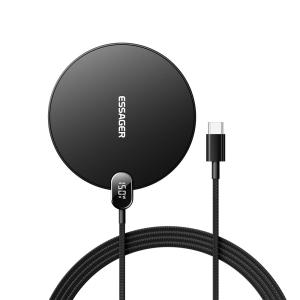 China ESSAGER ES-WC15 Series 15W Charger for Android Magnetic Wireless Charger factory