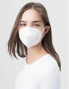China Breathable Folding FFP2 Mask KN95 Disposable Face Mask Antibacterial factory