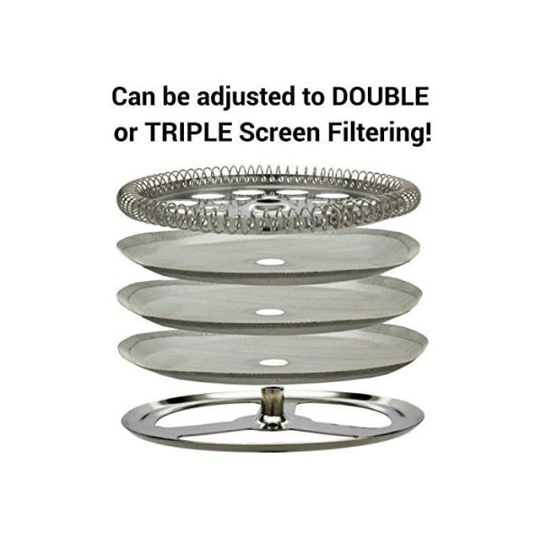 34oz 51oz Double Wall French Press Coffee Pot Insulated French Press Coffee Maker