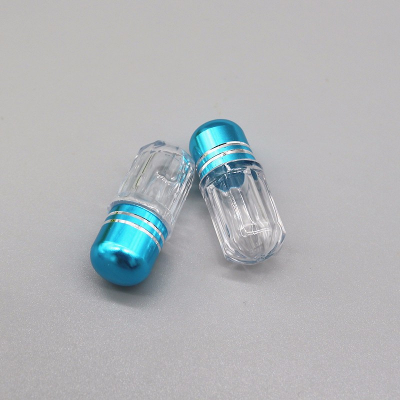 14mm 10ml Empty Plastic Pill Capsules Bullet Shape Small Pill Bottles