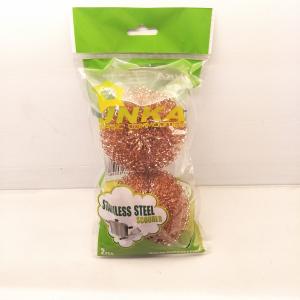 China Copperized Stainless Scouring Pad Durable For Kitchen And Houseware Cleaning factory