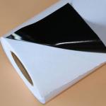 Printable 80mic black glue Self Adhesive Vinyl Sticker Roll For Outdoor