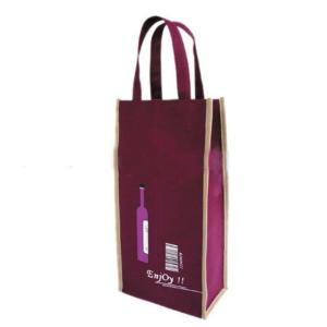 China sell reusable non woven wine bag factory