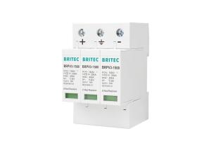 China Type 2 PV Surge Arrester Protective Device 40kA 8/20us DC 1500V SPD For Solar on sale