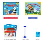 Audible 54 Sight Cards For Toddlers Logic Trainning Kids Learning Cards