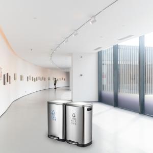 China Anti Aging 26.4 Gallon Dual Step Trash Can factory