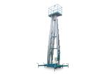 GTWY-3000 Thress Mast Aluminum Aerial Work Platform Capacity 300Kg