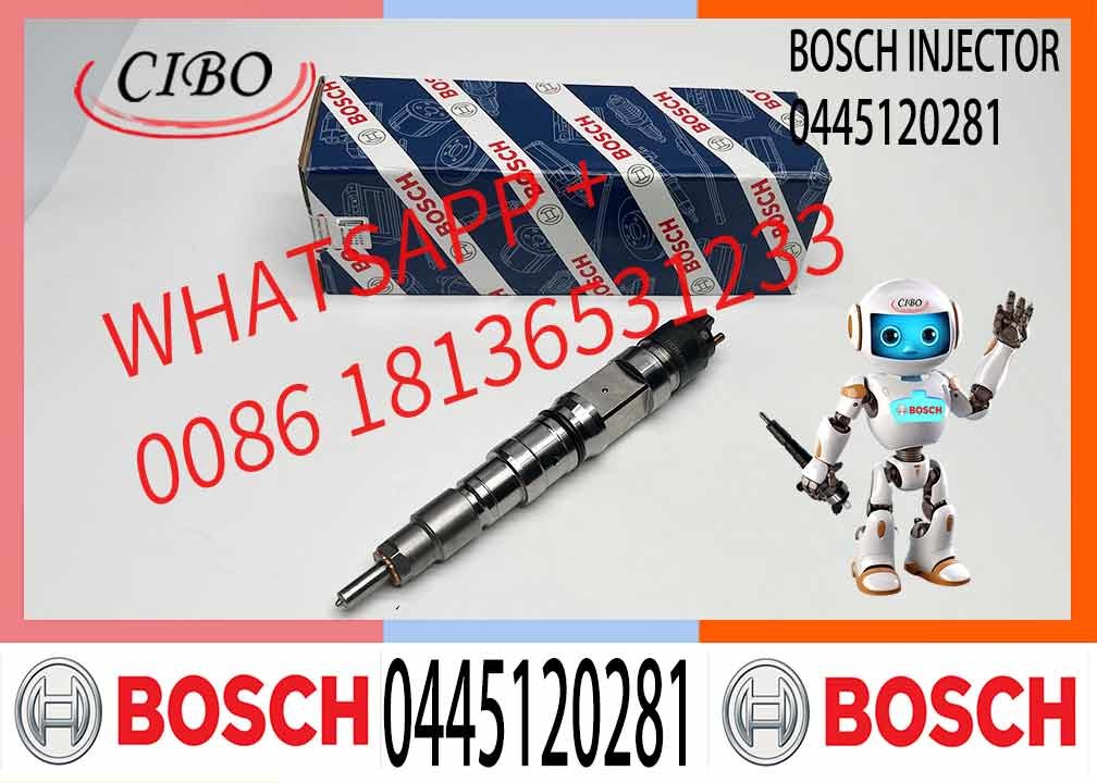 NEW 0445120281 Fuel Pump Assembly 0 445 120 281 Common Rail Injector 0445 120 281 Injector for 0445120281