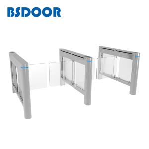 China RS485 Automatic Barrier Gate Bi Directional Electric Swing Turnstile factory