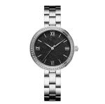 Steel Band 2035 Quartz Womens Fashion Watch IP Plated 30atm Waterproof
