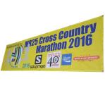 Light Weight Fence Mesh Banners , Outdoor Mesh Banners Custom Size Seamed