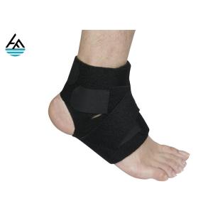 China Black Compression Neoprene Ankle Wrap / Ankle Brace Support Stabilizer on sale