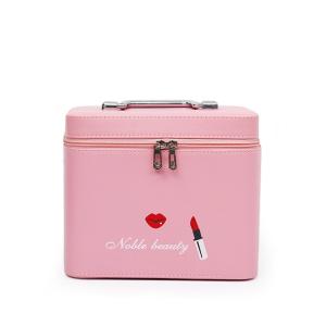 China Large Capacity Multifunctional Women PU Make Up Bag factory