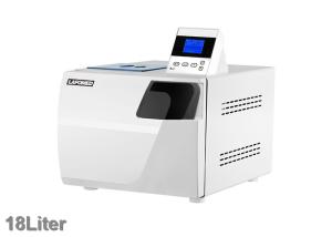 China White Color Dental Autoclave Class B , Dental Clinic Autoclave 18 Liter factory