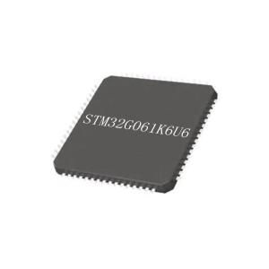 China 64MHz Microcontroller MCU STM32G061K6U6 32-UFQFN 32KB FLASH Microcontroller Chips factory