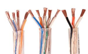 China transparent white black 5 Core Cables RVV300/500- 5x0.75mm² LED accessories PVC 200Meter /roll sheathed wire factory
