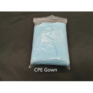 Yellow 35-60g Polyethylene Disposable Isolation Gowns 110cmx193cm Gowns With