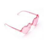 Luxury Sunglasses Women Lady Sunglasses Heart Candy Color Big Frame Ins Sun