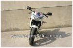 Blue And White Honda Sports Car CBR200 Drag Racing Motorcycles With Air Cooling
