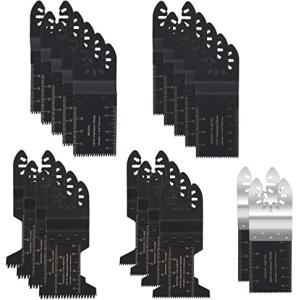 20 Pcs Oscillating Tool Blades - Professional Universal Oscillating Saw Blades,