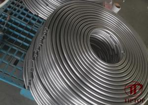China 0.025&quot; Welded Seamless Control Line Ss Coiled Tubing factory