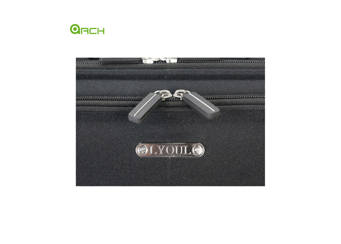 600D Polyester Trolley Travel Luggage Bag With In Line Wheels