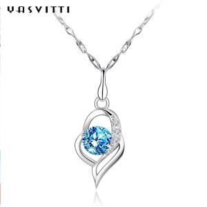 China Heart Sterling Silver Jewelry Necklaces factory