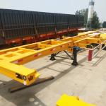 New 40ft Container Semi Trailers Truck Semi-trailer 20 feet Skeleton Semi