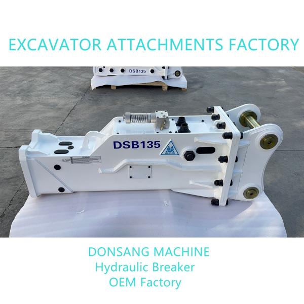Hydraulic Breaker Factory Produce 150mm Wide Chisel Hydraulic Rock Hammer HB30G