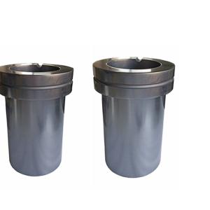 China 90MM 8KG Silicon Carbide Graphite Crucible For Melting Copper Aluminum factory