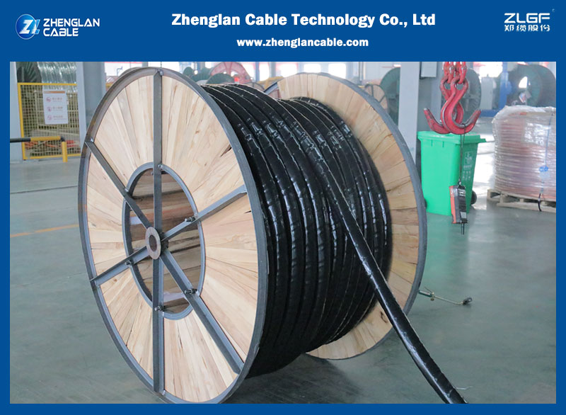 8.7 - 15KV Steel Tape Armored Medium Voltage Power Cables Custom Out Sheath Color