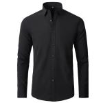 Men′s Shirt Ironing Long Sleeve Stretch Business High-End Men′s Shirt Hot Sale