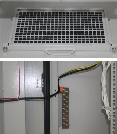 Sandwich Structure Temperature Control Outdoor Telecom Cabinet 40U 19"