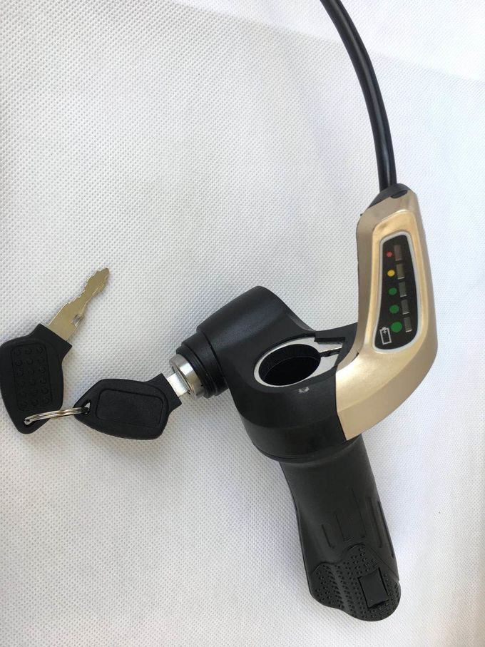 24v-48v Ebike Twist Throttle , Universal Twist Throttle Kit With Power Indication