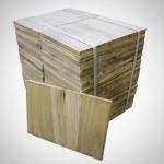 Custom Logo Paulownia Taekwondo Break Wood Boards With 225x300mm Size