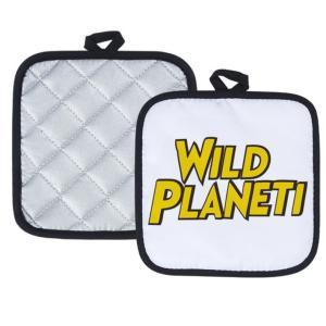 Diy Custom Sublimation Heat Insulated Pad With Black Edge For Kitchen Polyester