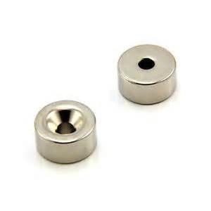 China N35 ndfeb magnet with countersink factory
