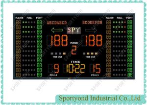 China Gym Sporting Field Electronic Basketball Scoreboard LED Display factory