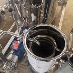 2100*1900*5000mm Falling Film Single Effect Evaporator