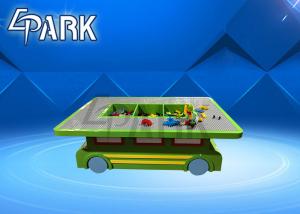 China Safety Amusement Game Machines Cartoon Building Block Puzzle Games 1-8 Player factory