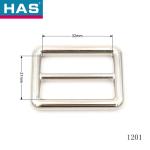 Handbag Accessories Round Metal Slide Adjuster 32 MM Nickel Metal Tri Glide